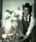 [Me. With Santa and Mom.]